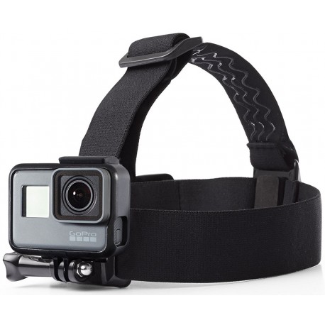 مونت قابل نصب بر روی پیشانی و مونت که روی کلاه یا کمربند - GoPro Head Strap Camera Mount+Quick Clip
